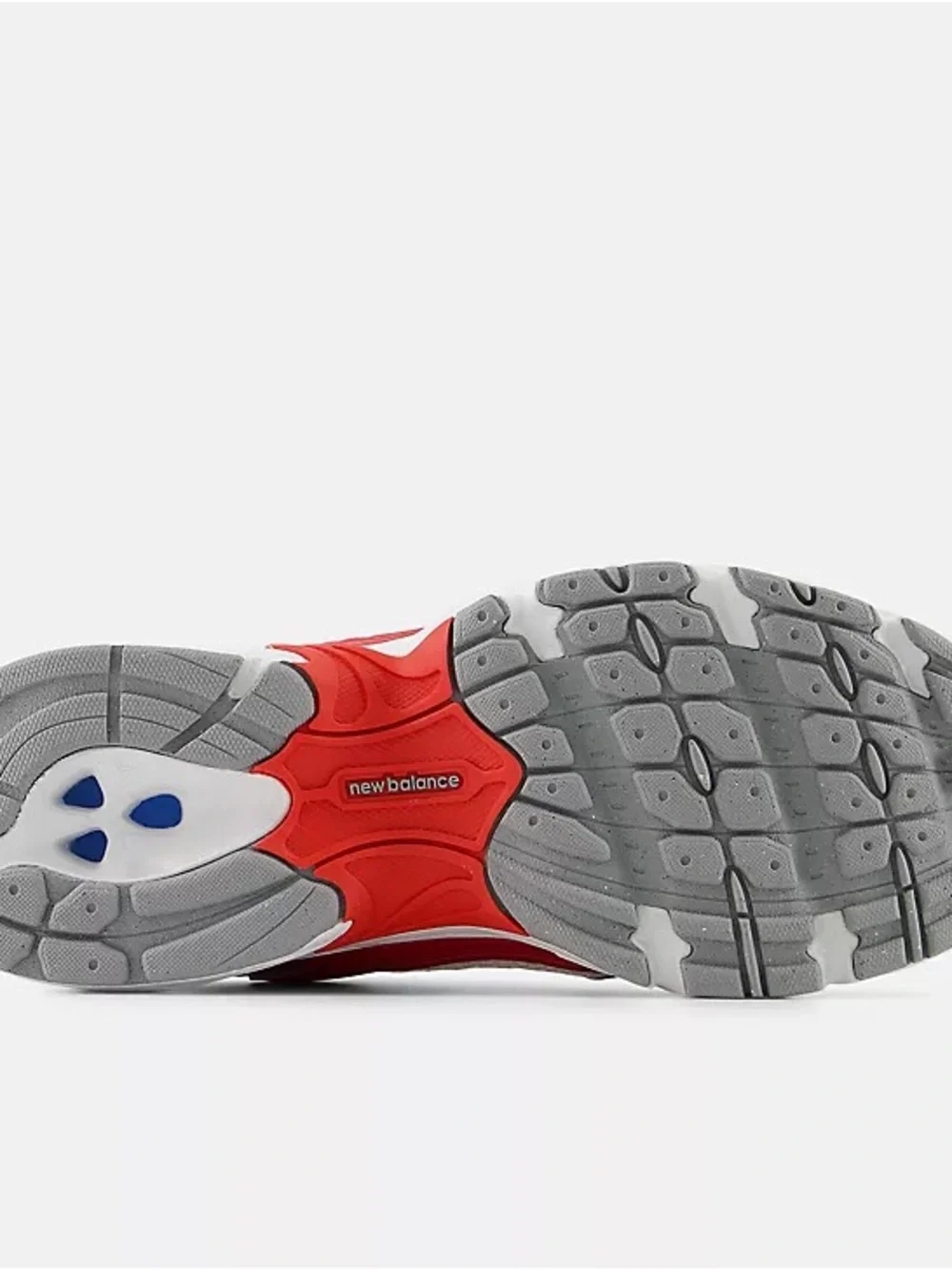 New Balance Red & White Men's Athletic Mesh Sneaker